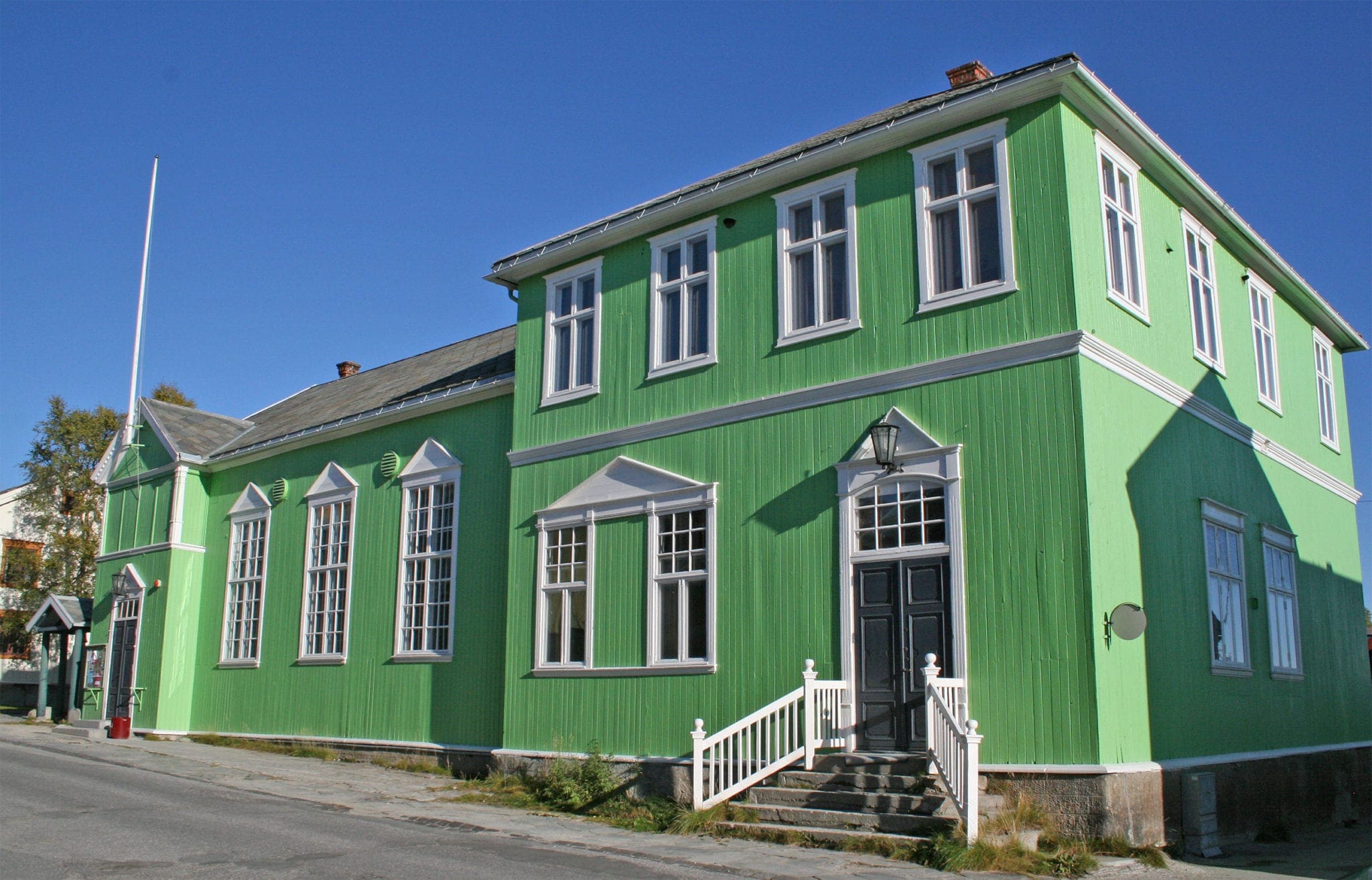 Sangerhuset på Røros. Bygningen ble oppført for Røros Sangforening i 1907. Foto: Lars Geithe, 2008.