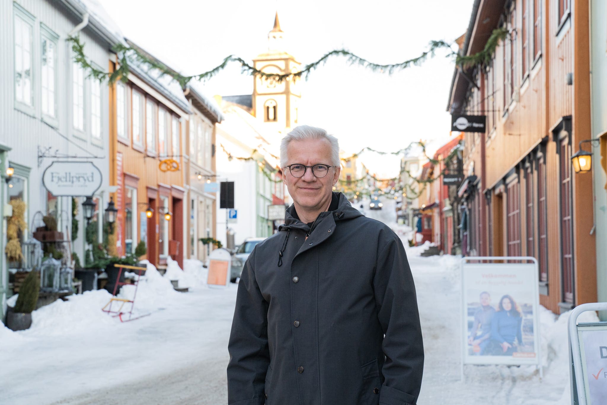Øyvind Gimse er årets kunstneriske leder for Vinterfestspill i Bergstaden. Foto: Trine Lysholm Hagan.