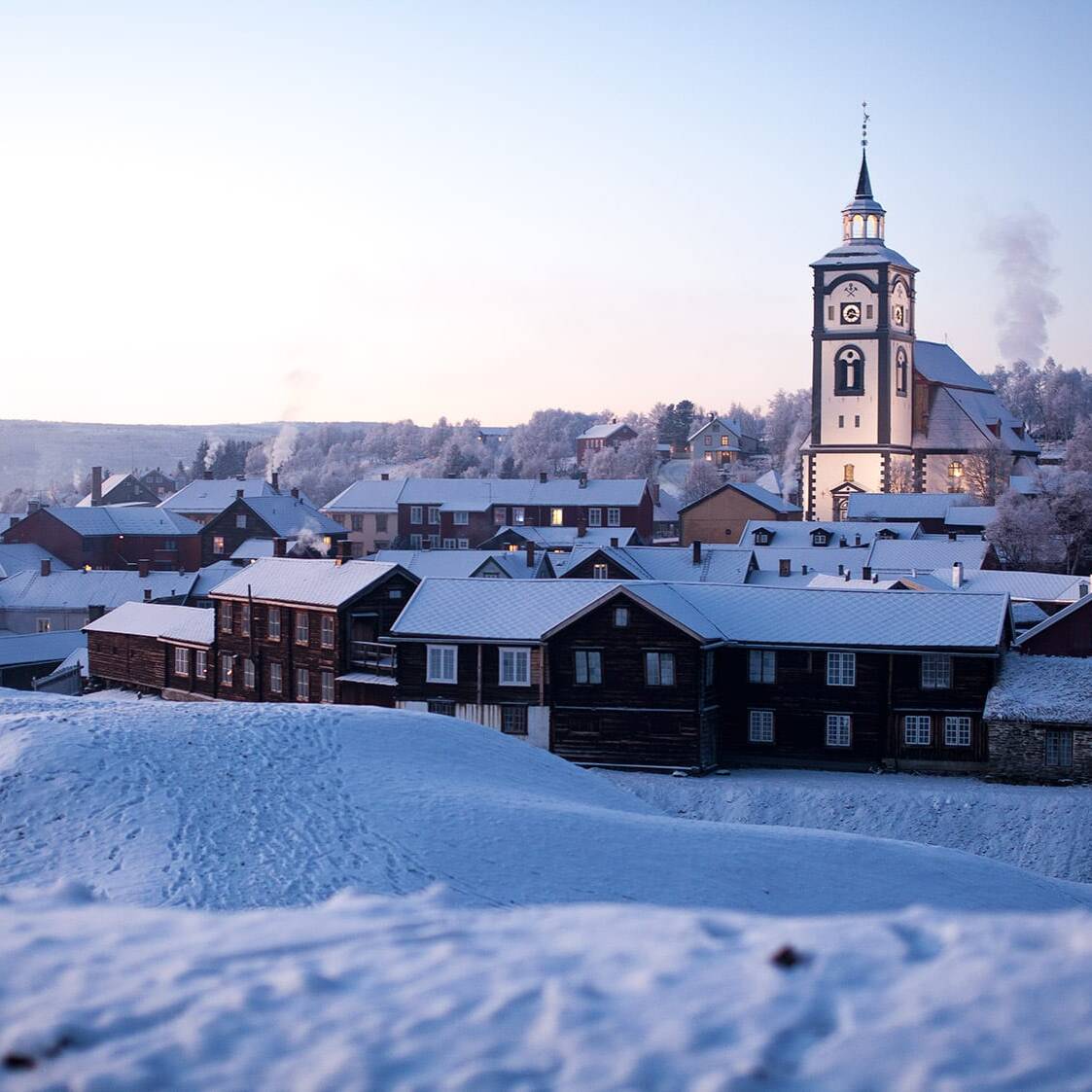 Vinterfestspill i Bergstaden. Foto: Maren Todal/Form til fjells